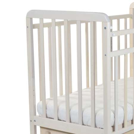 Детская кроватка Babyton прямоугольная, поперечный маятник (береза)