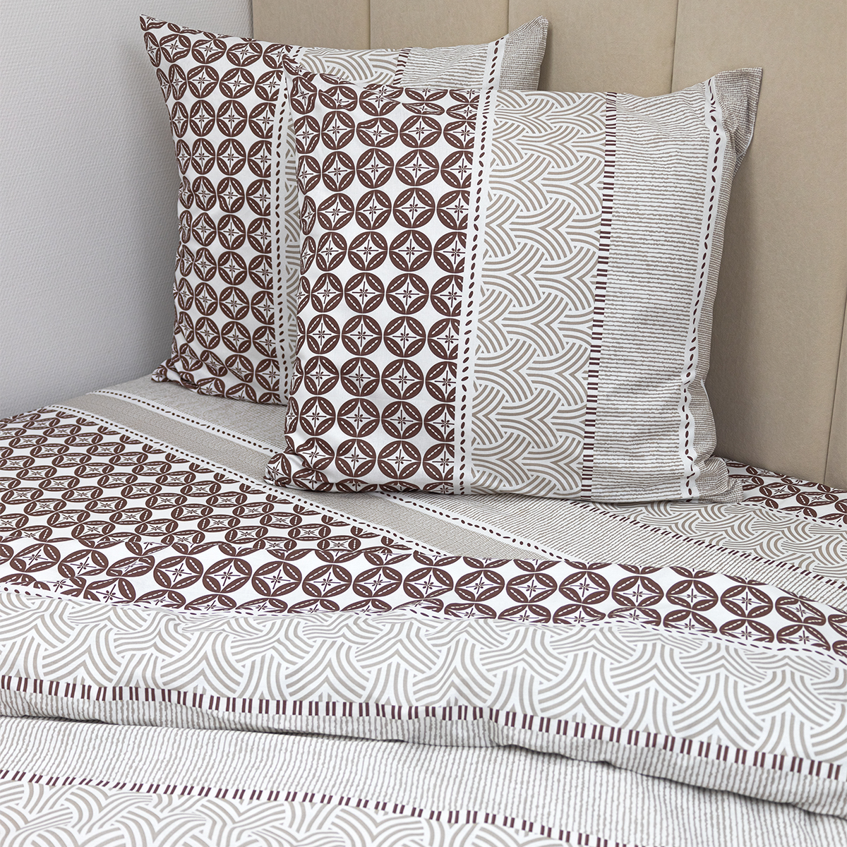 Комплект постельного белья BRAVO Кремат полутораспальный 4 предм. - фото 6