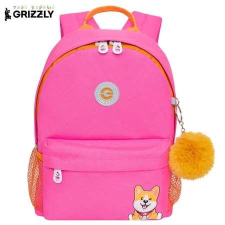 Рюкзак дошкольный Grizzly для девочки