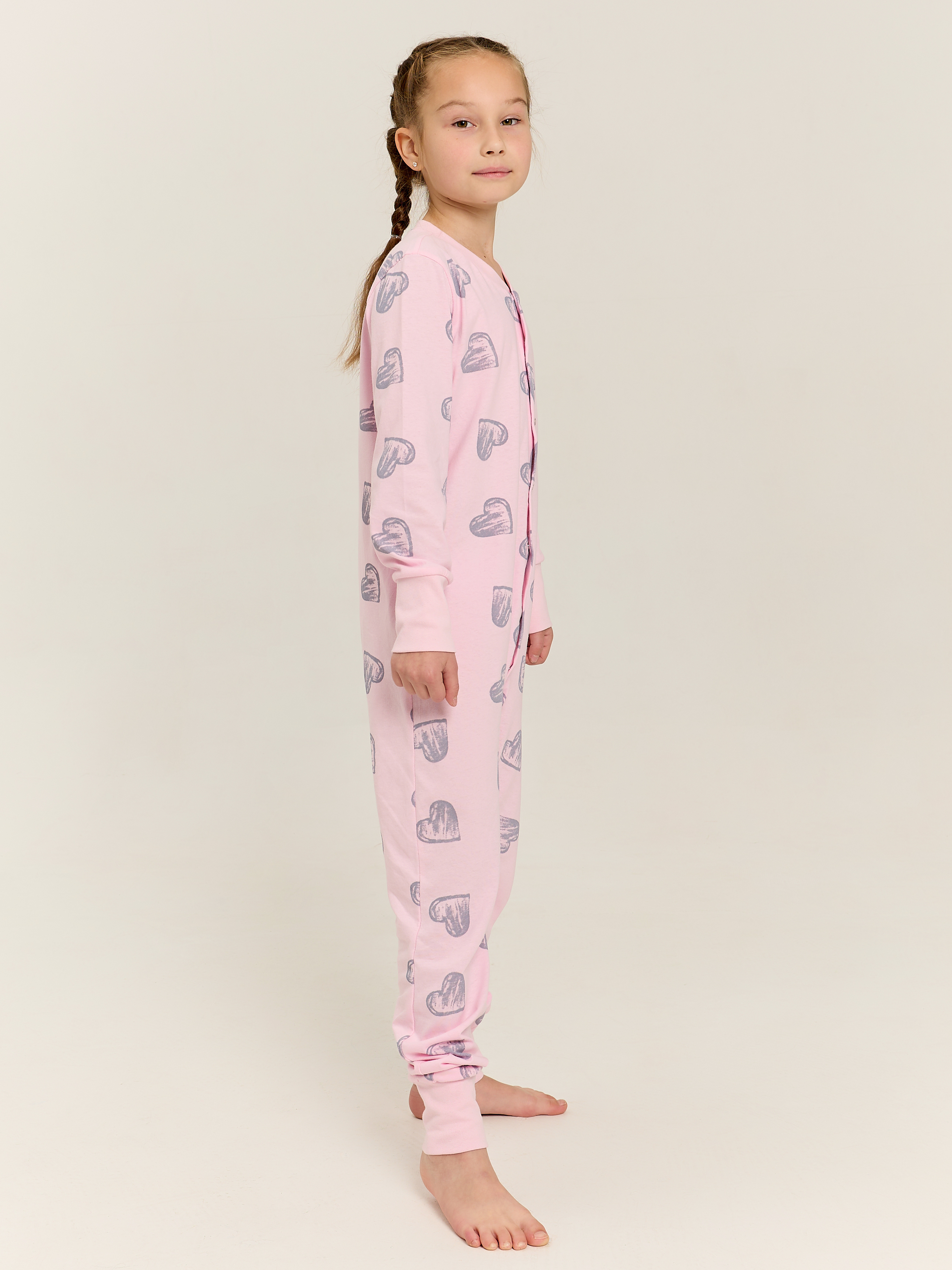 Пижама Весёлый человечек Д00113П/Сердечки - фото 8