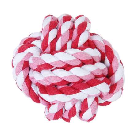 Игрушка для собак Lilli Pet Мяч веревочный Розовый 20-2604