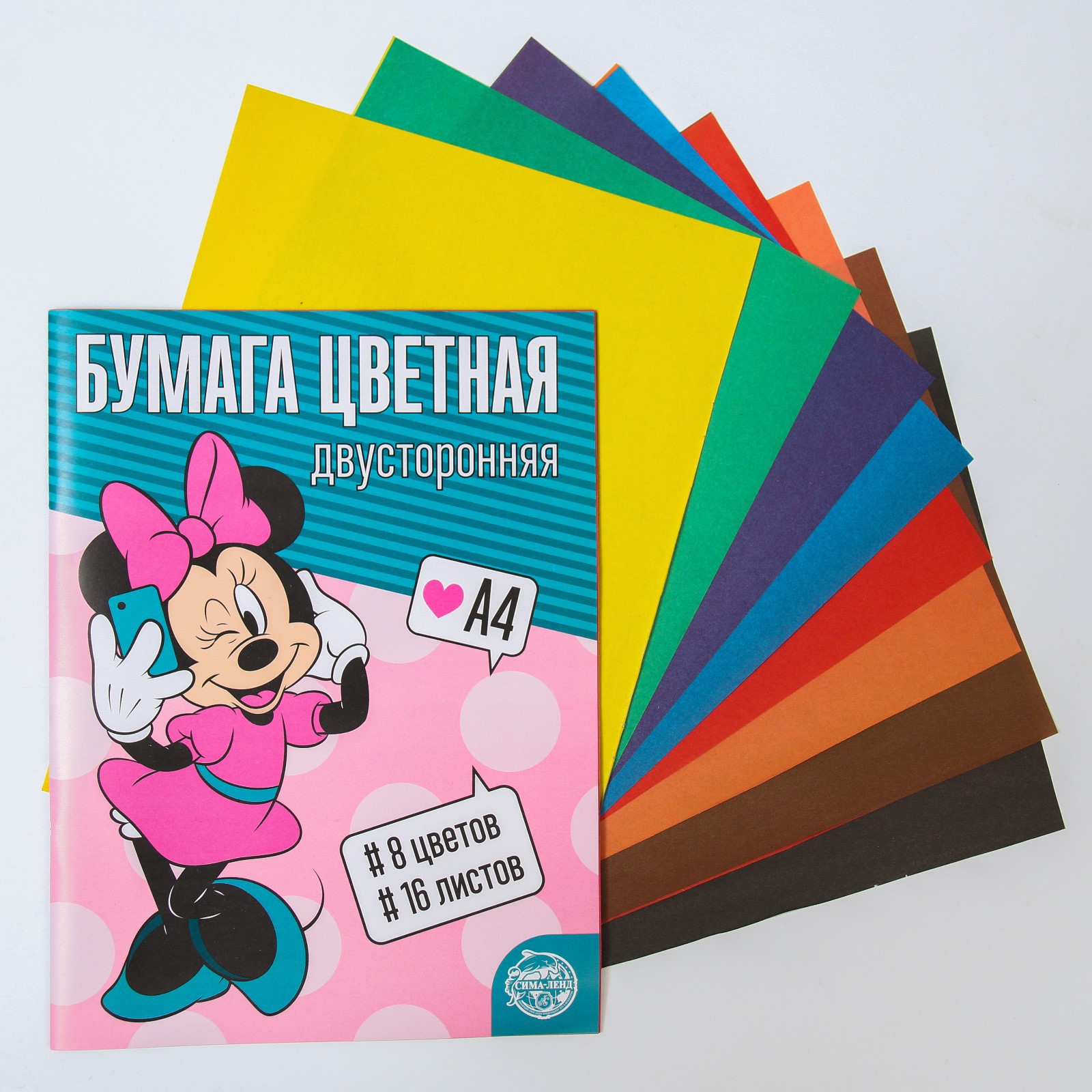 Художественная бумага Disney 16 лист. - фото 1