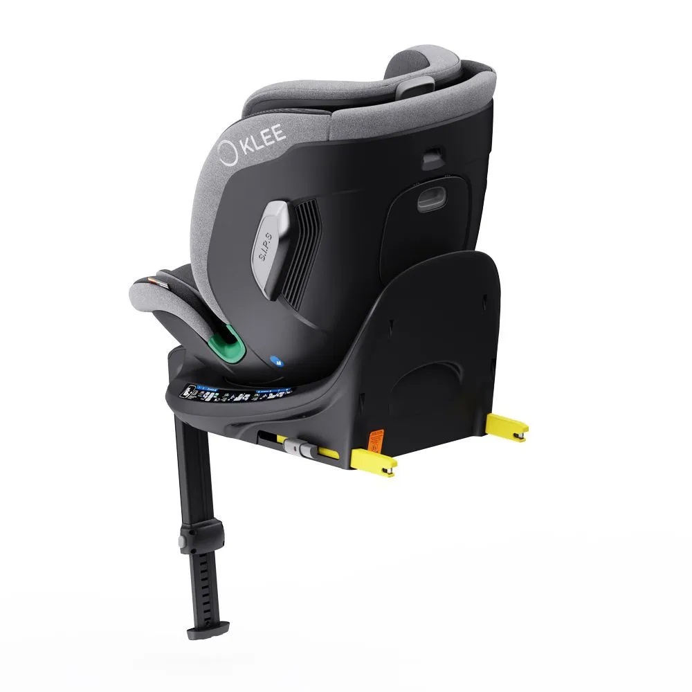 Автокресло KLEE Nova 360 i-Size Isofix 0+/1/2/3 (0-36 кг) серый - фото 8
