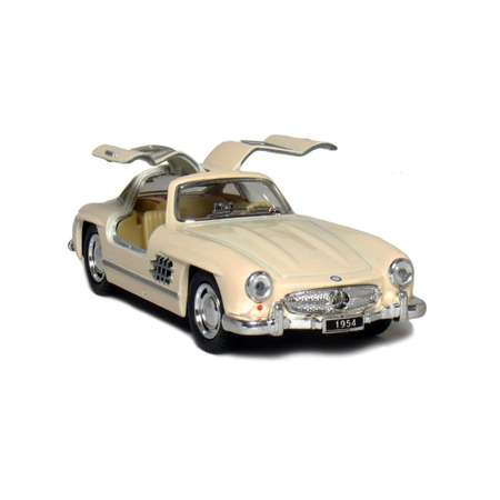 Автомобиль KINSMART Mercedes 300SL 1954 бежевая 1:36