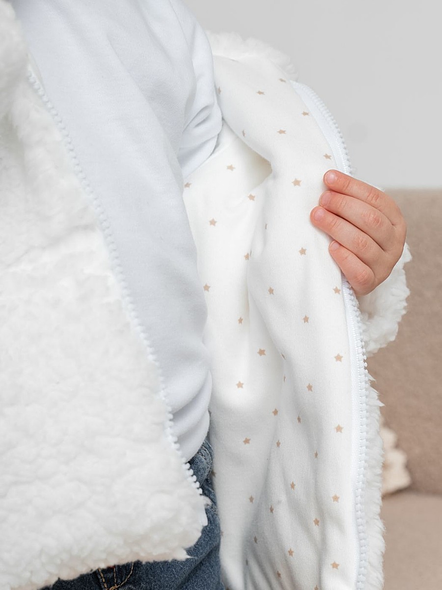 Куртка Timpuh teddy white sherpa - фото 3
