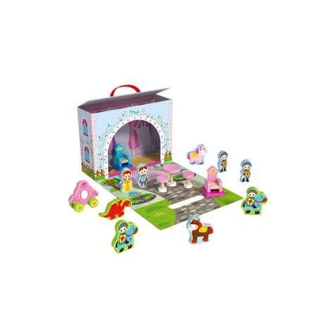 Игровой набор Tooky Toy Чемоданчик Замок