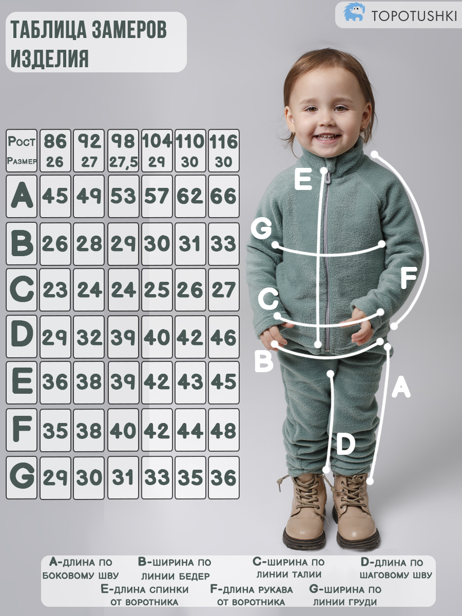 Костюм TOPOTUSHKI Т09346621фл - фото 2