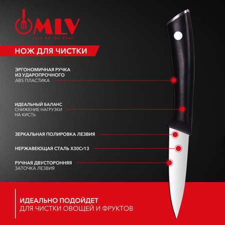 Нож для чистки овощей Moulin Villa MARKS 8,75 см