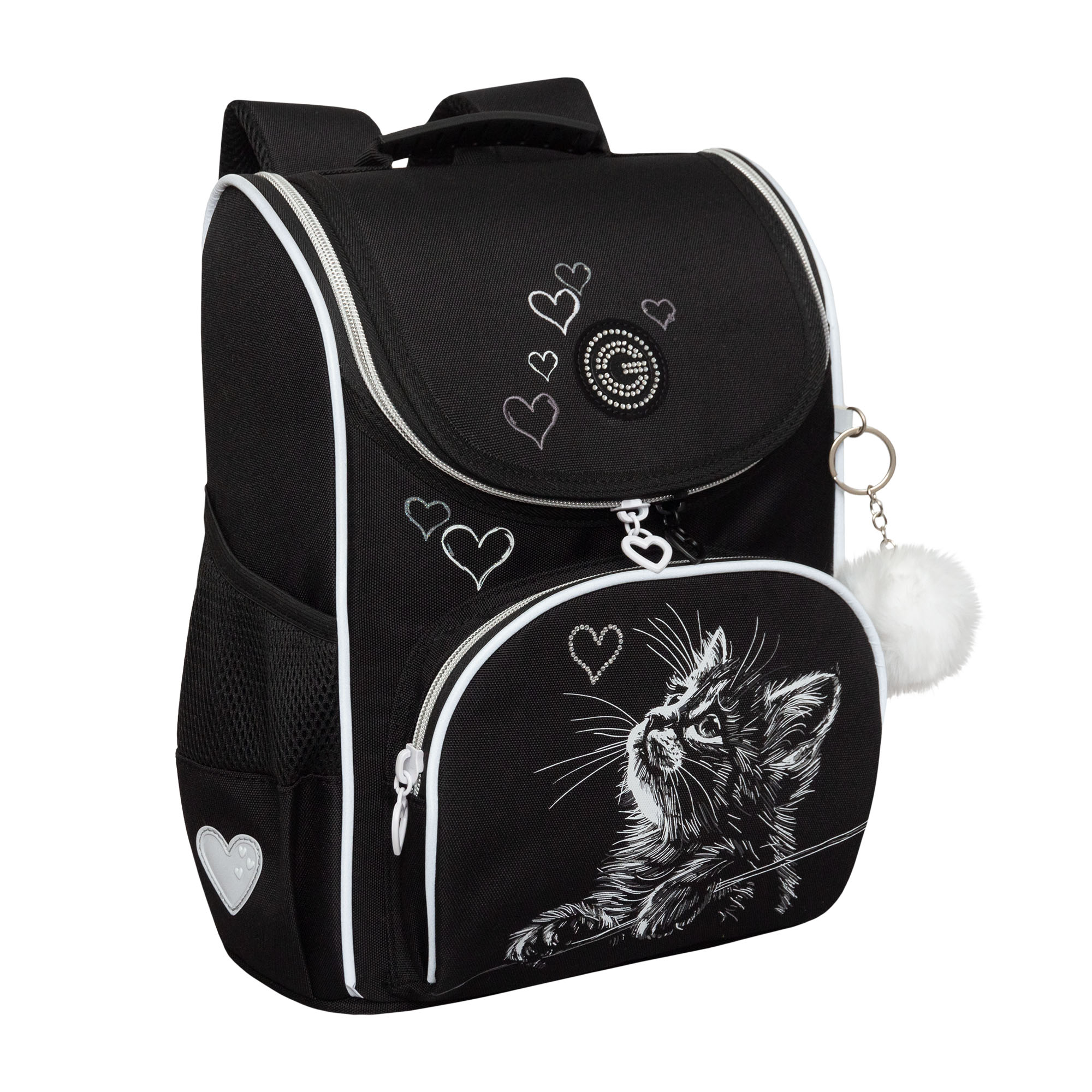 Ранец Grizzly Котик - фото 2