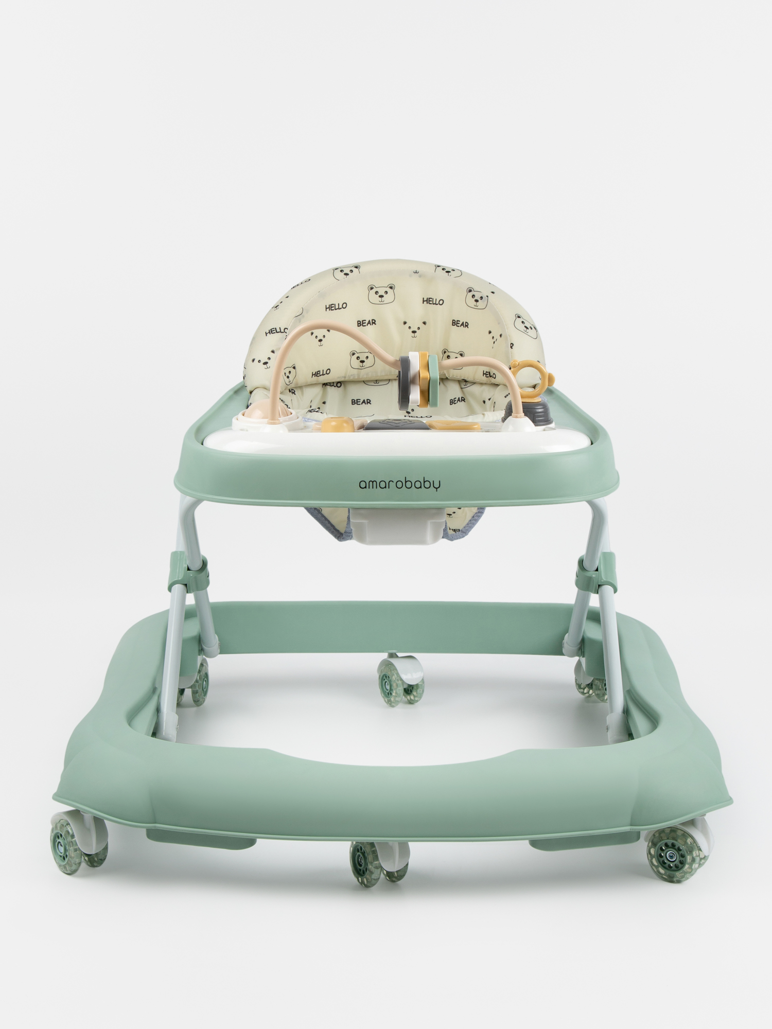 Ходунки Amarobaby Зеленый зеленый в ассортименте - фото 15