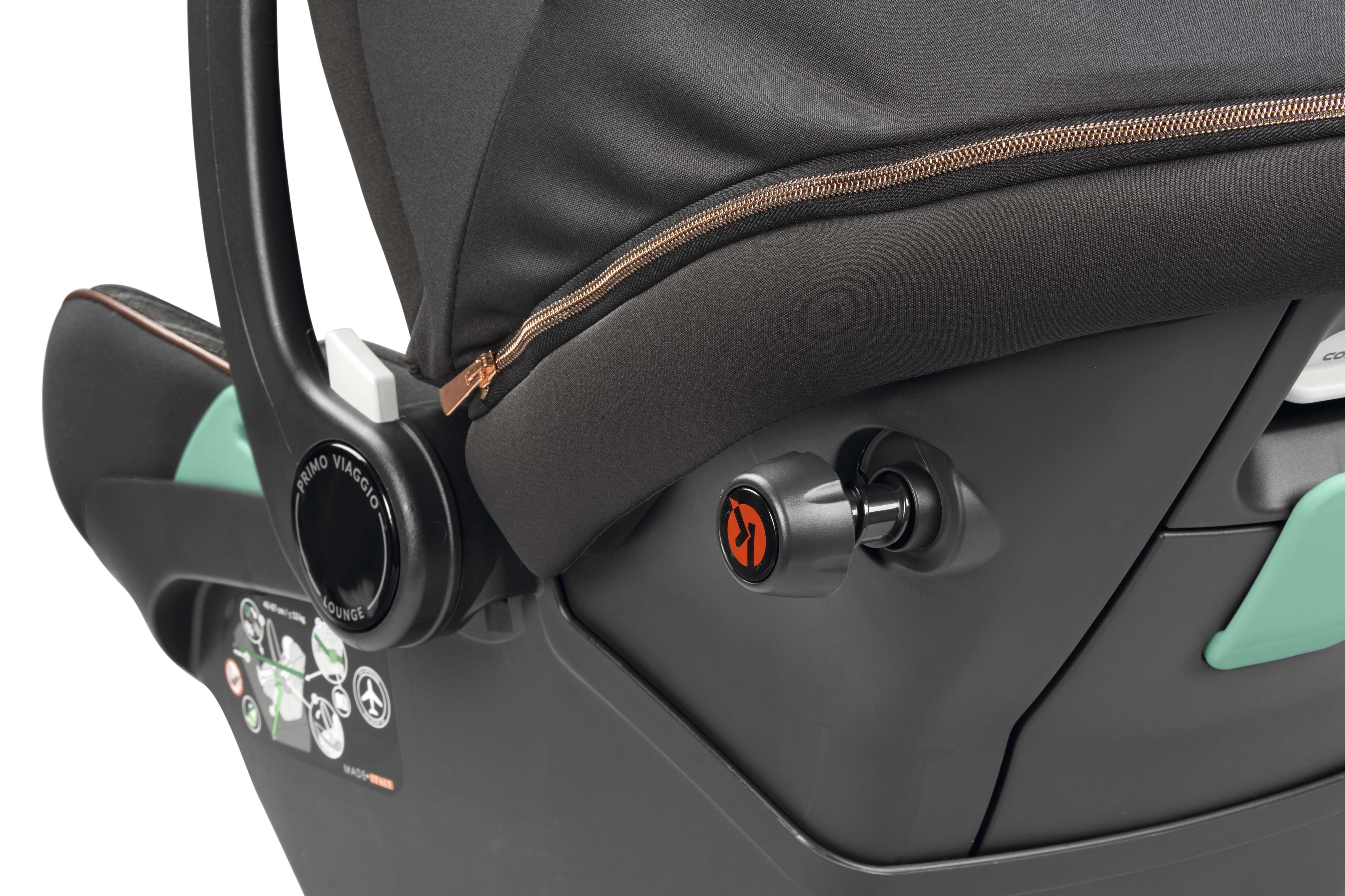 Автокресло Peg-Perego SLK 0 (0 -13 кг) коричневый - фото 10