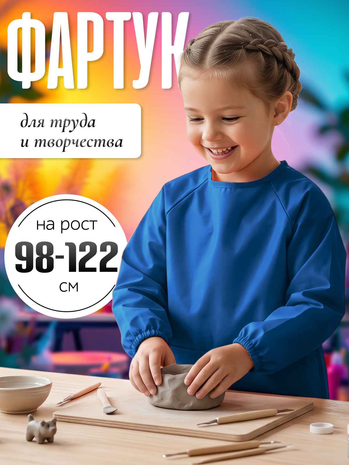 Фартук AXLER с рукавами - фото 1
