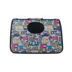 Переноска для непродуктивных животных Barbaks Котики S 44*22*26см