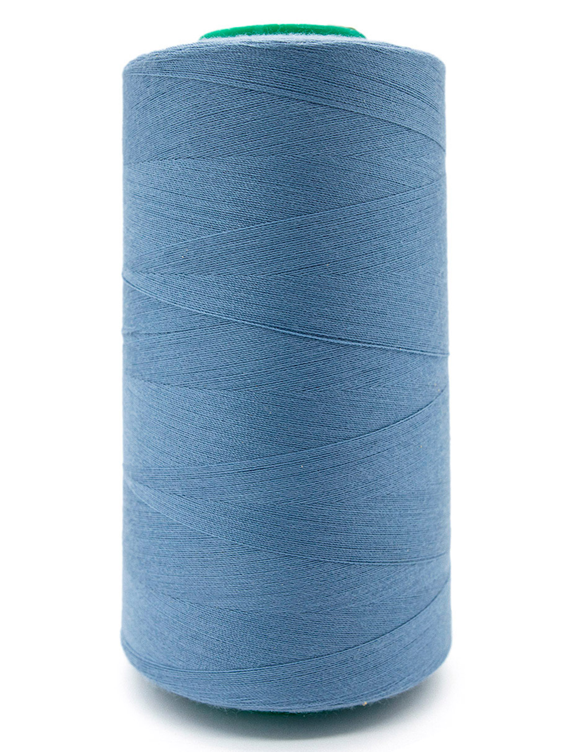 Нитки Bestex 50/2 5000 ярд 1шт 312 матово-голубой - фото 3