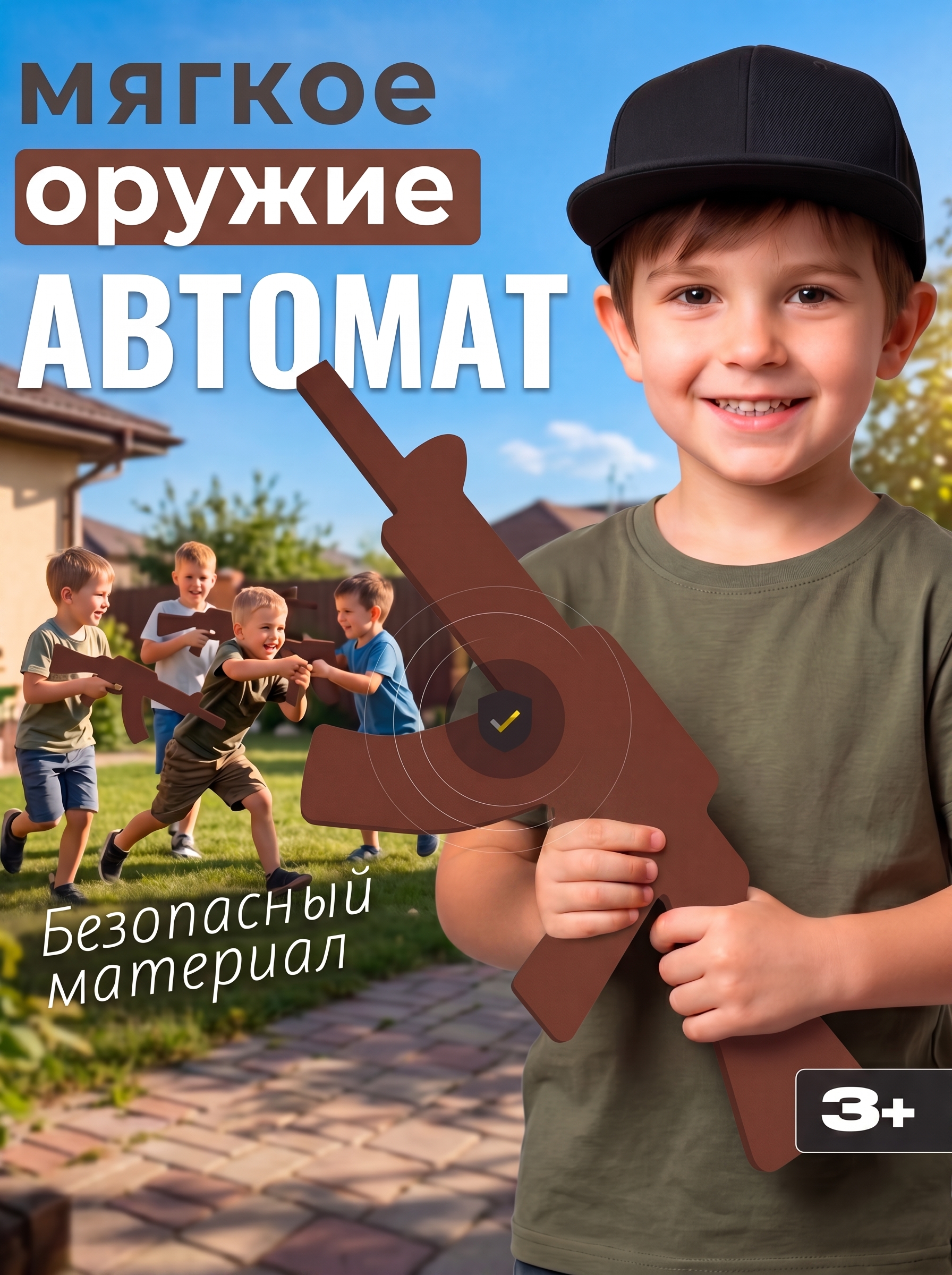Изображение товара Автомат El BascoSport для детских игр из безопасного материала ЭВА