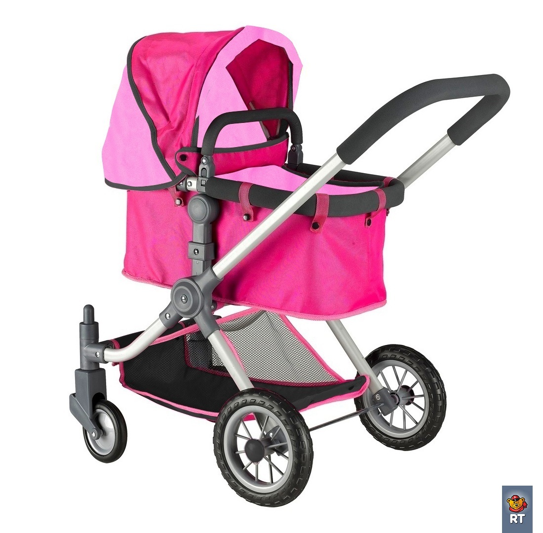 Коляска 2 в 1 для кукол Y-Scoo 646 - фото 1