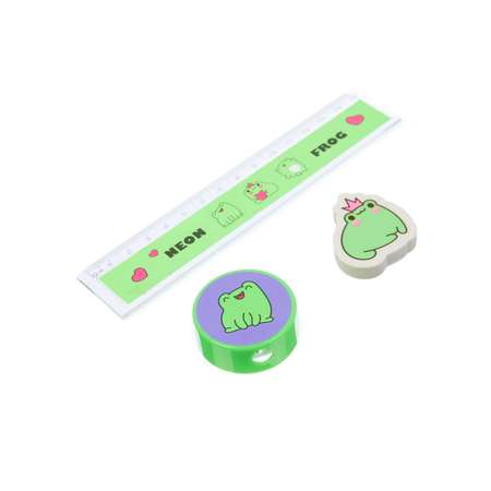 Набор канцелярский Munaby Frog 7 предм.