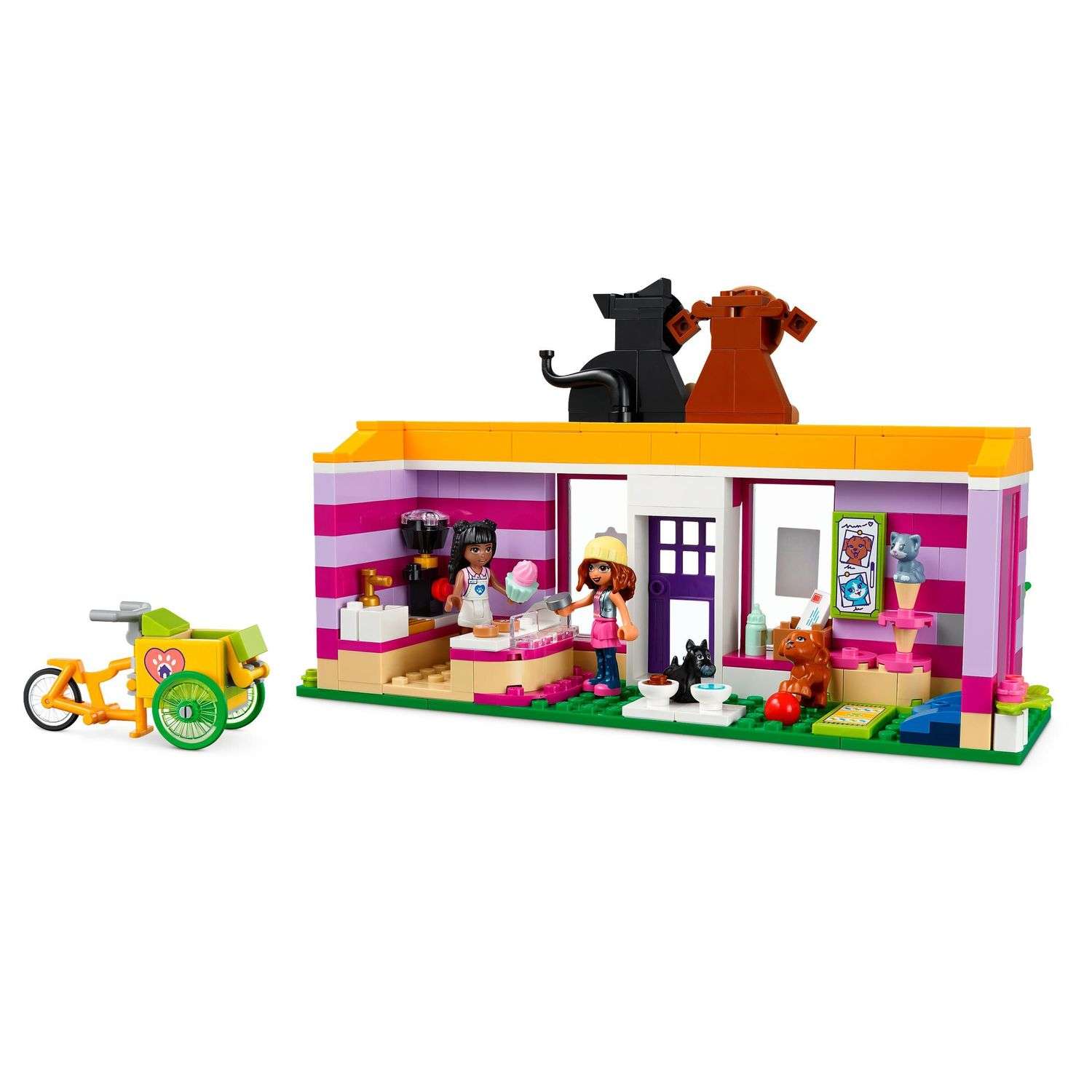 Конструктор LEGO Friends Кафе-приют для животных блочный - фото 3