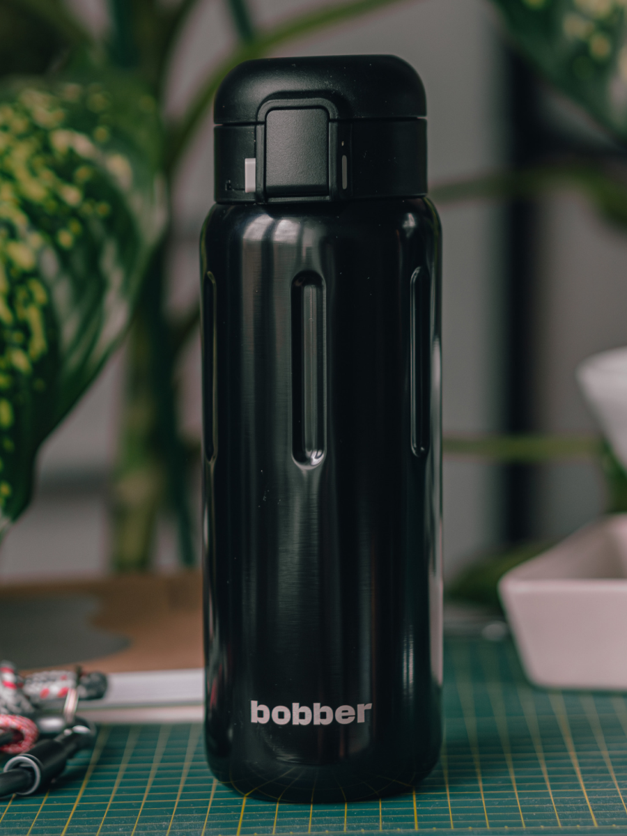 Термокружка для напитков Capsule 500 мл Bobber черный - фото 3