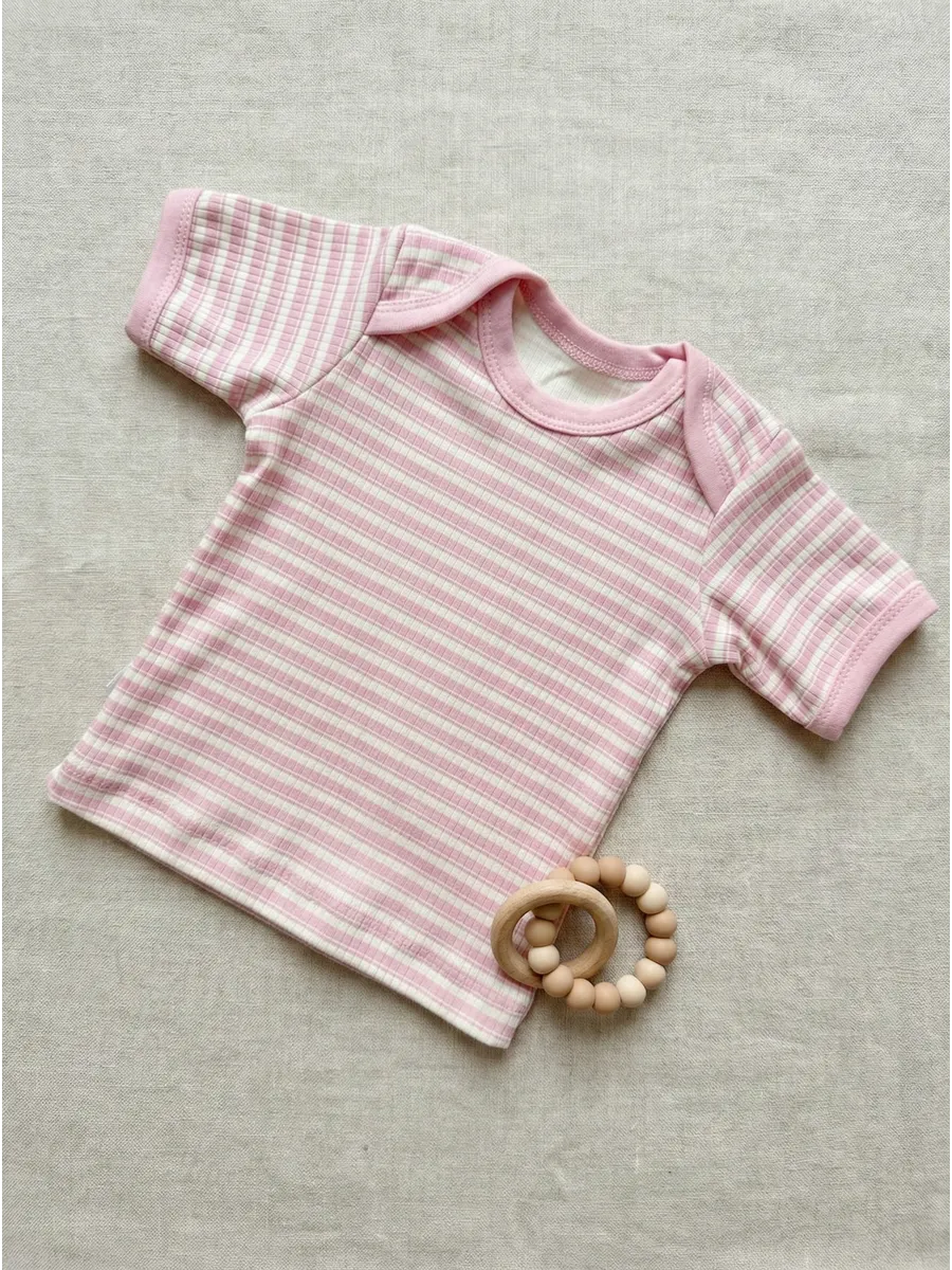 Футболки 3 шт Супер Пупс нбр/3пр/футб/розовыеягодки - фото 12