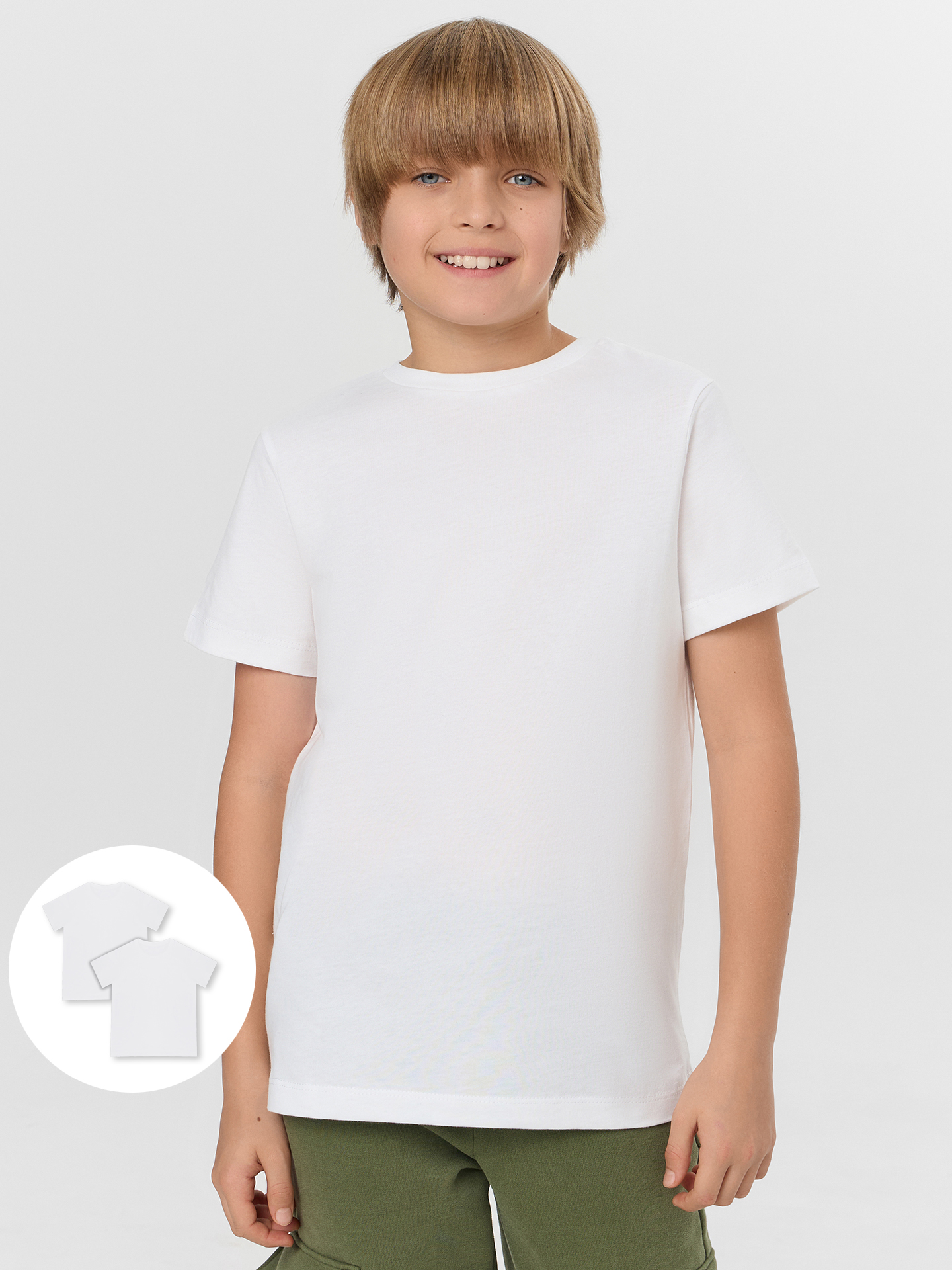 Футболка 2 шт Mark Formelle (Марк Формэль) 113379-2/белый - фото 1