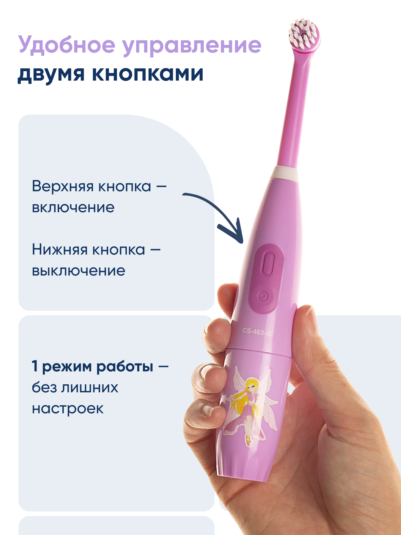 Зубная щетка электрическая CS MEDICA - фото 6