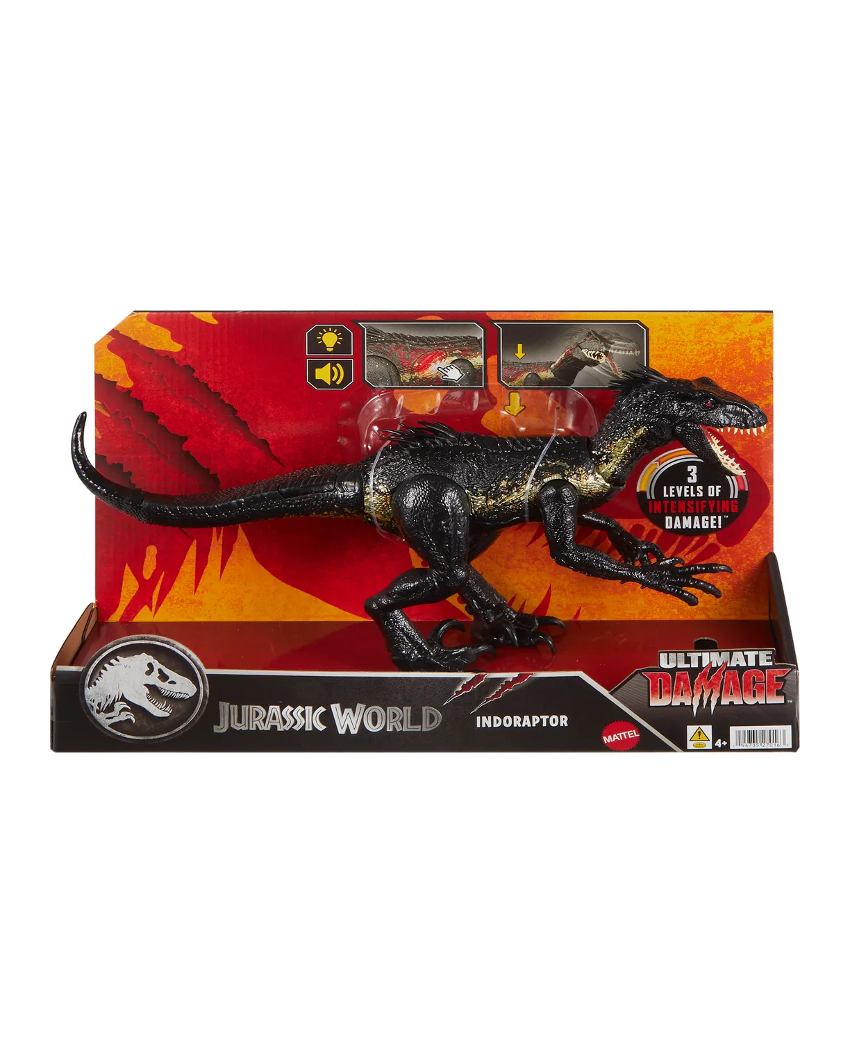 Фигурка Jurassic World Jurassic Park Индораптор - фото 8