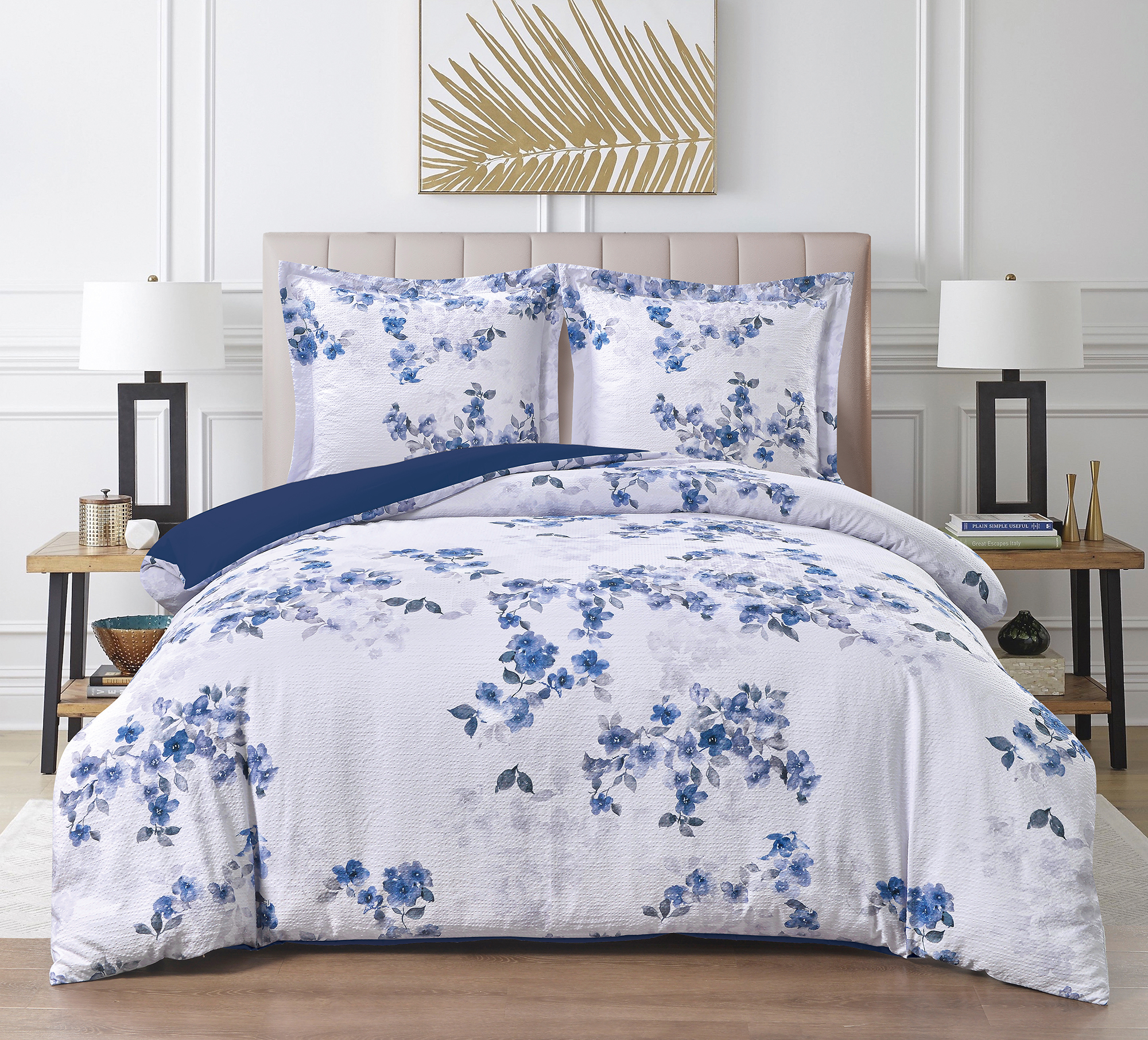 Комплект постельного белья BRAVO Велия вискоза полутораспальный 4 предм. - фото 1