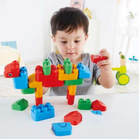 Конструктор Hape Царство животных блочный