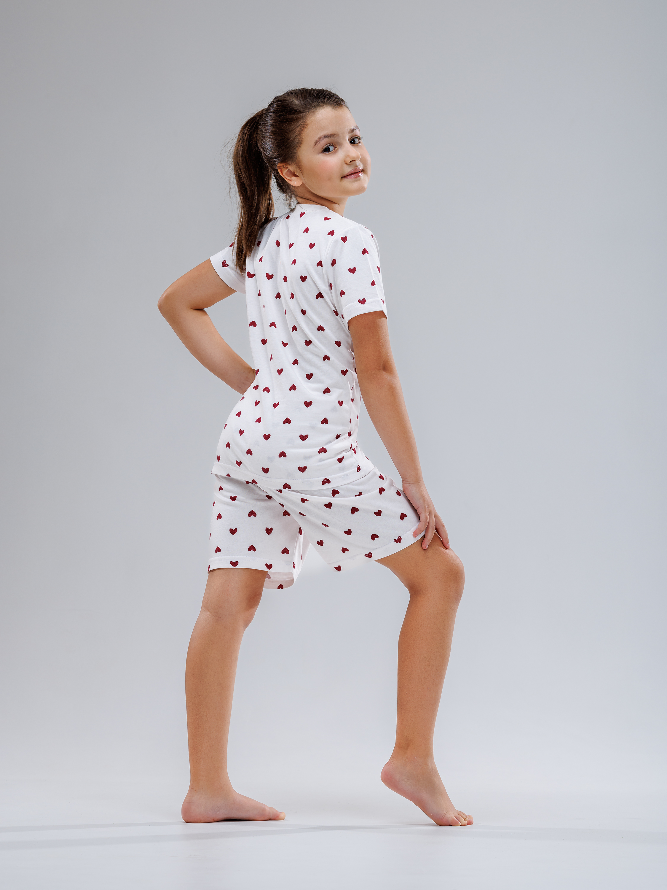 Пижама Babycollection pjm003/sph/k1/016/p2*dмолочный,бордовый - фото 13