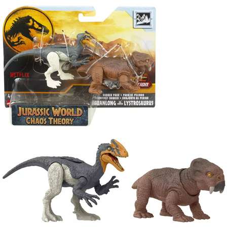 Игровой набор Jurassic World Guanlong vs.Lystrosaurus