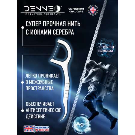 Зубная нить DENNEO 55 шт.