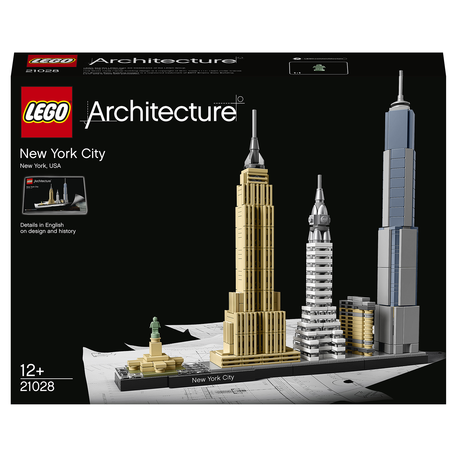 Конструктор LEGO Architecture Нью Йорк 598 дет. - фото 2
