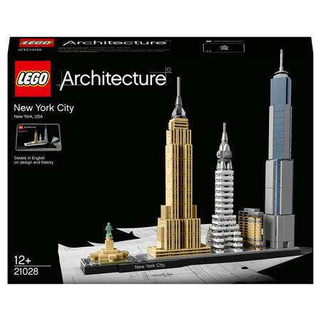 Конструктор LEGO Architecture Нью Йорк 598 дет.
