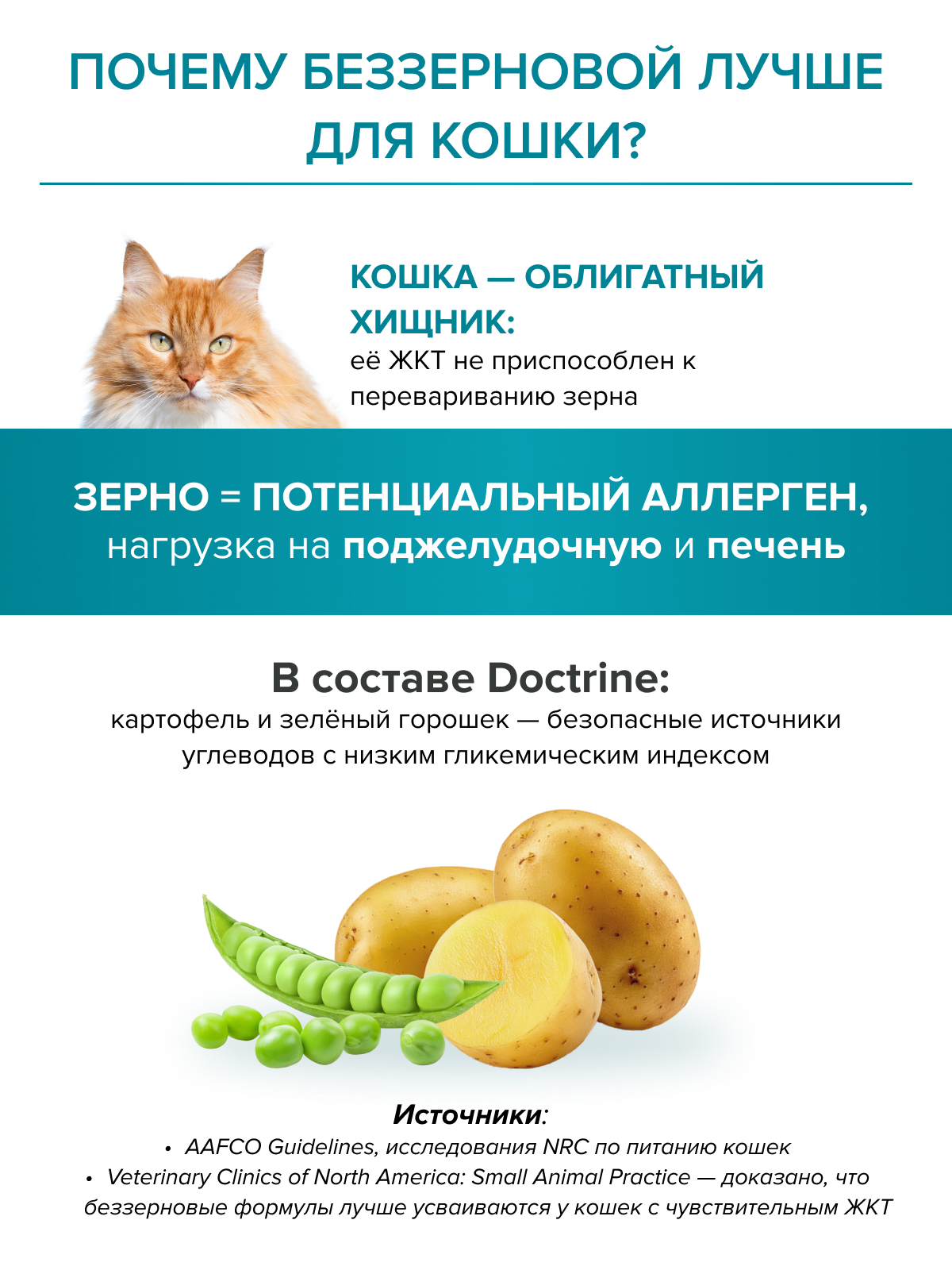 Корм для кошек DOCTRINE сухой для стерилизованных и кастрированных котов с индейкой и лососем 10 кг - фото 6