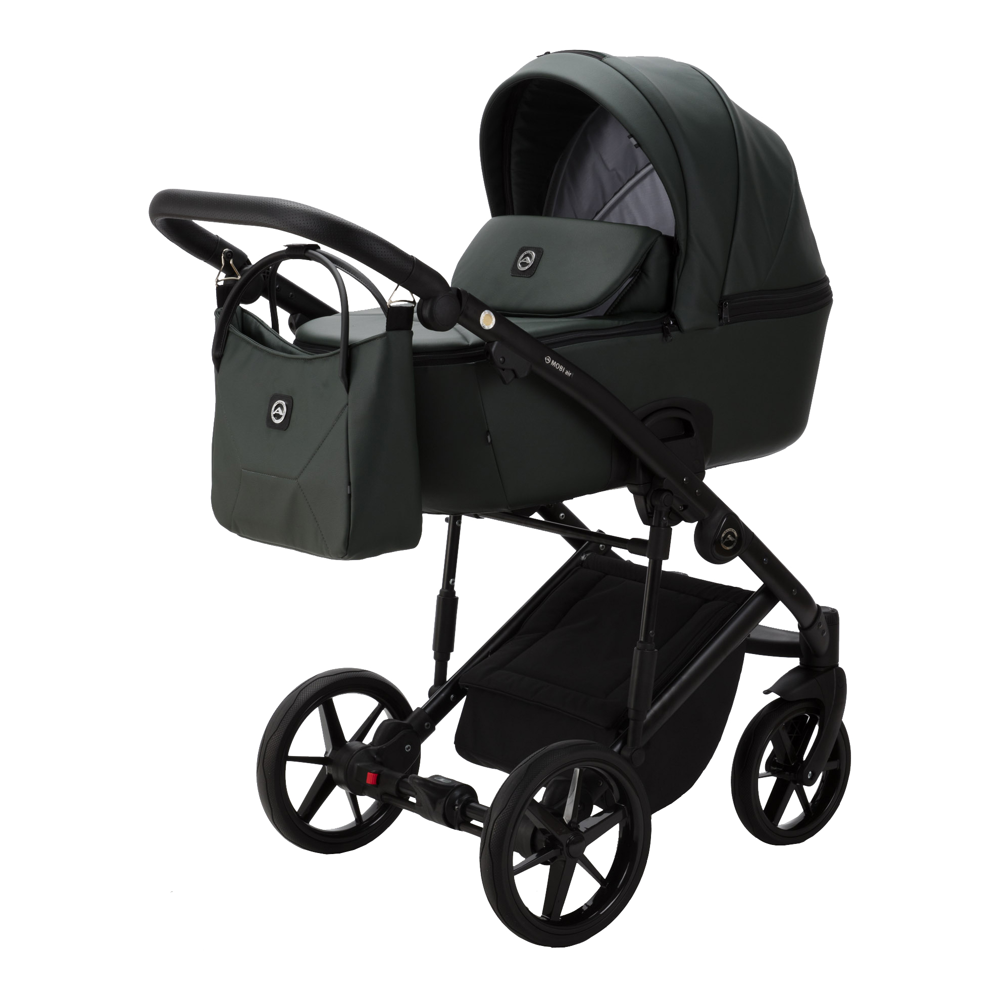 Коляска 2в1 Adamex Mobi Deluxe - фото 1