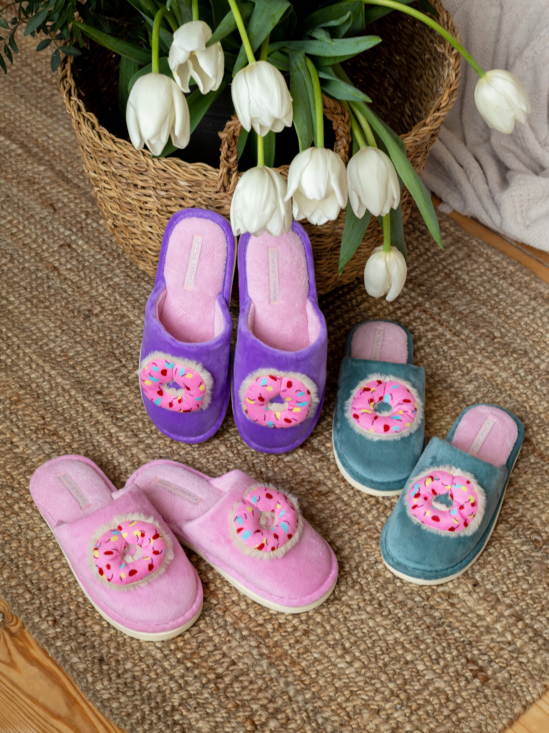 Тапочки SMILE of MILADY A-78-245-06 зак. - фото 10