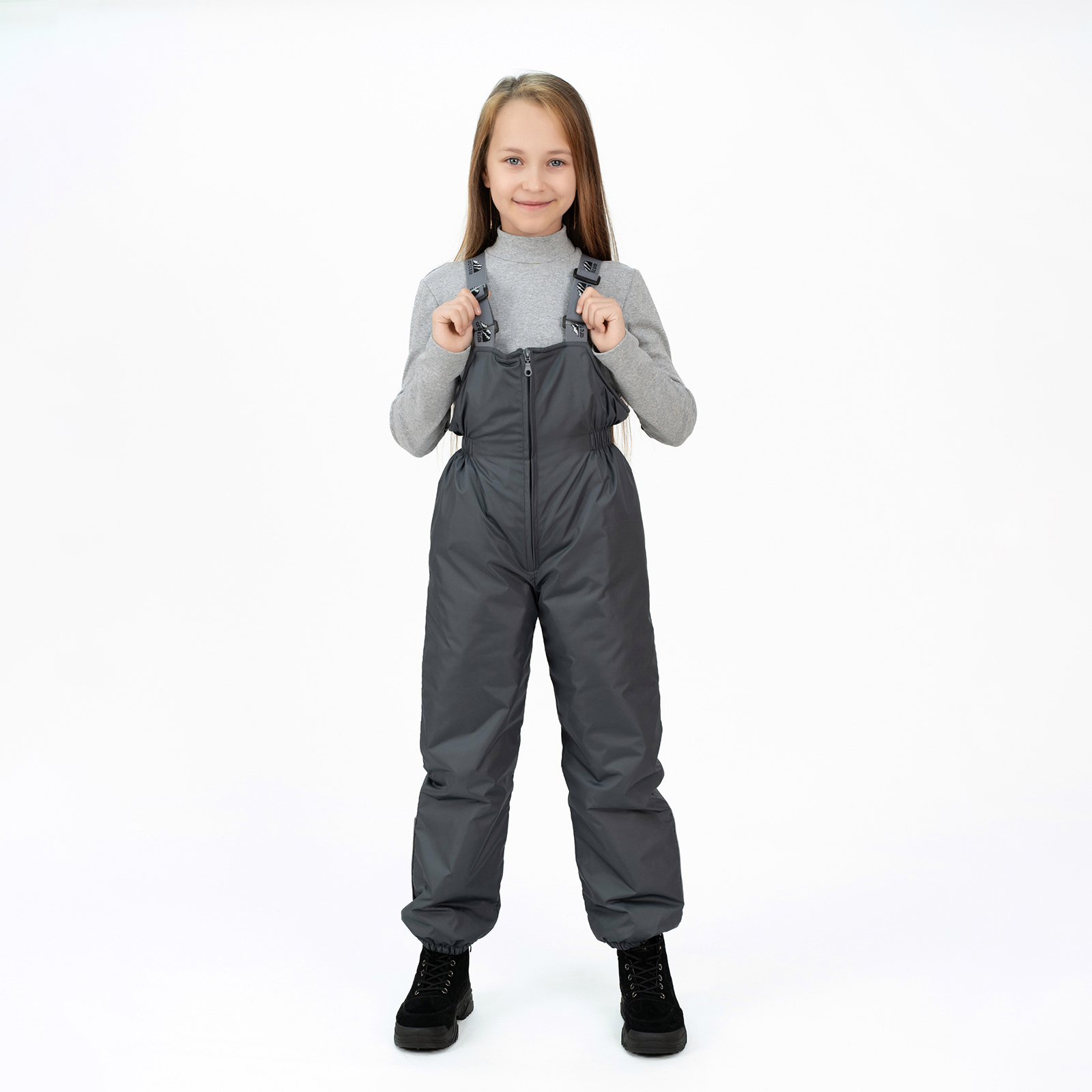 Полукомбинезон Arctic kids 60-012 серый - фото 8