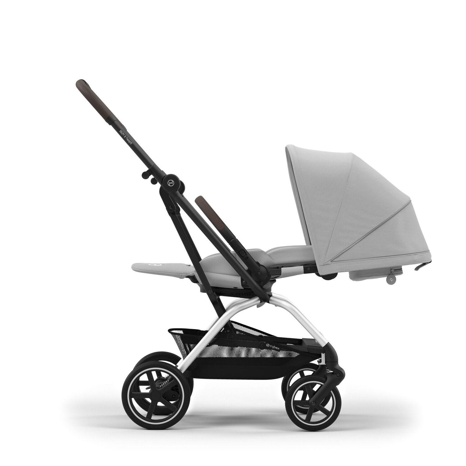 Коляска прогулочная Cybex Eezy S Twist+ 2 серый - фото 5