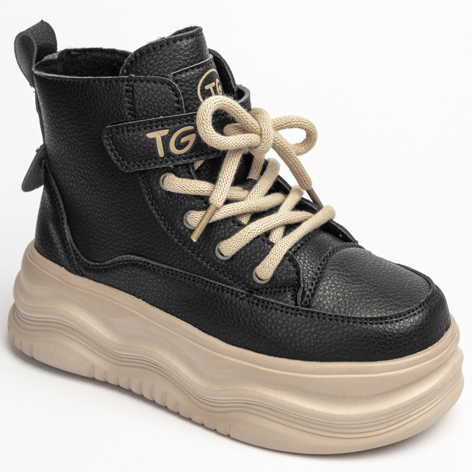 Ботинки TikkaGo 2V10_77225-2_black-beige - фото 5
