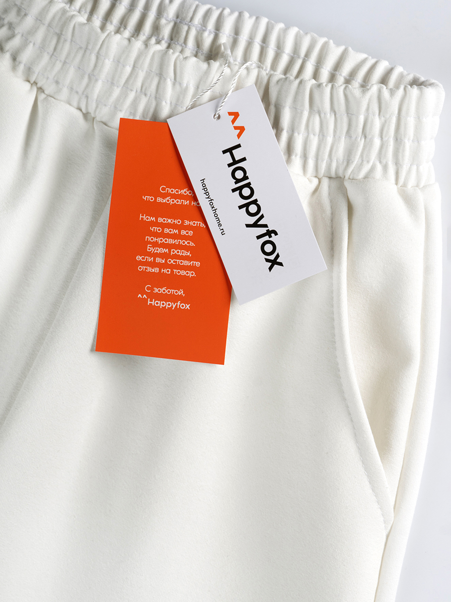 Брюки HappyFox HF070SPмолочный - фото 5