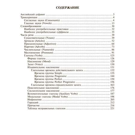 Книга ИД Литера Английская грамматика в таблицах и схемах.