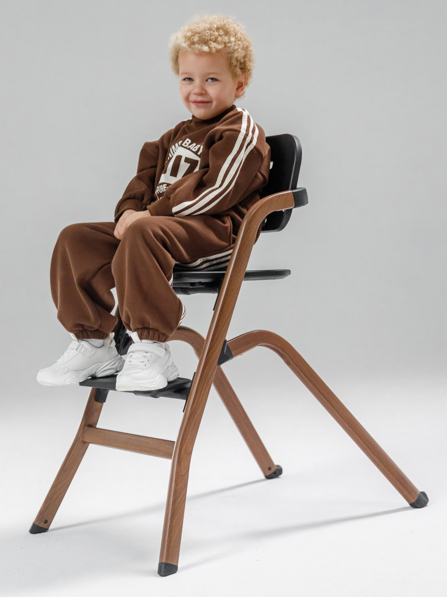 Стульчик для кормления Amarobaby Winnie бежевый - фото 27