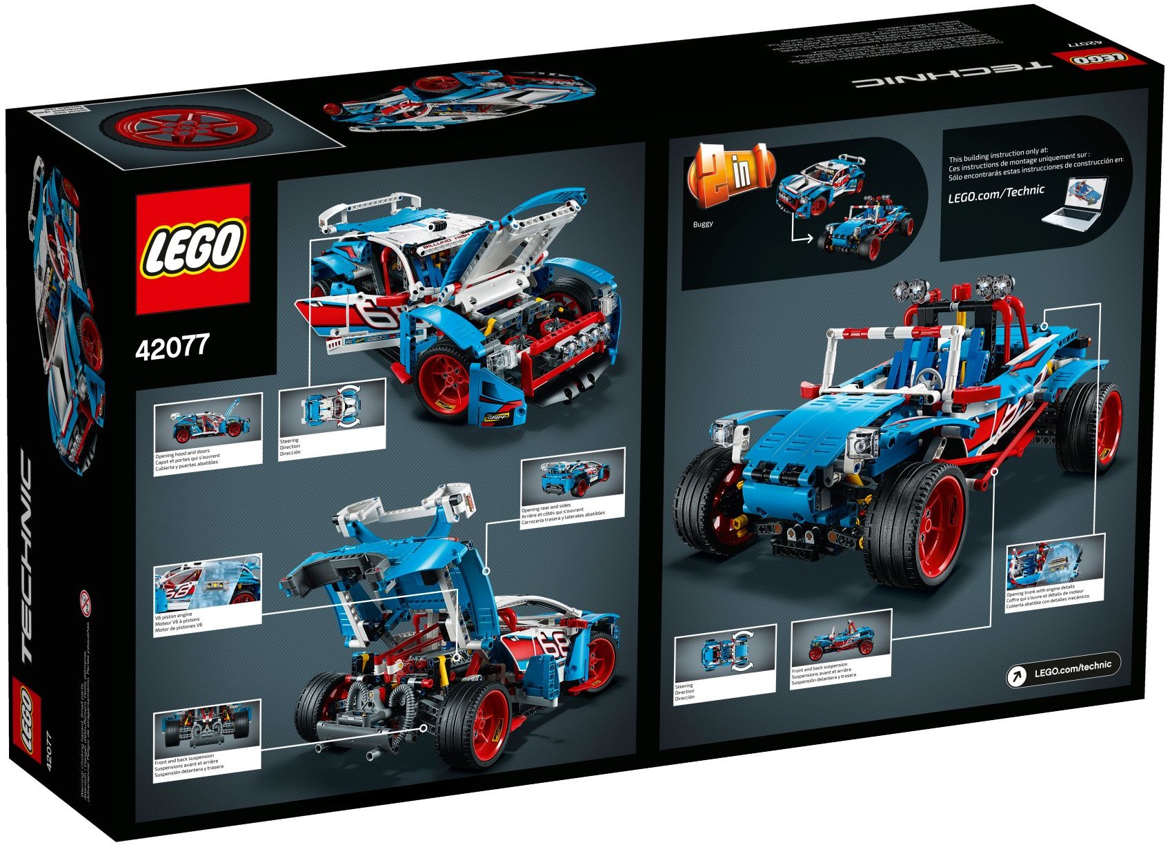 Конструктор LEGO Technic 42077 1005 дет. - фото 2