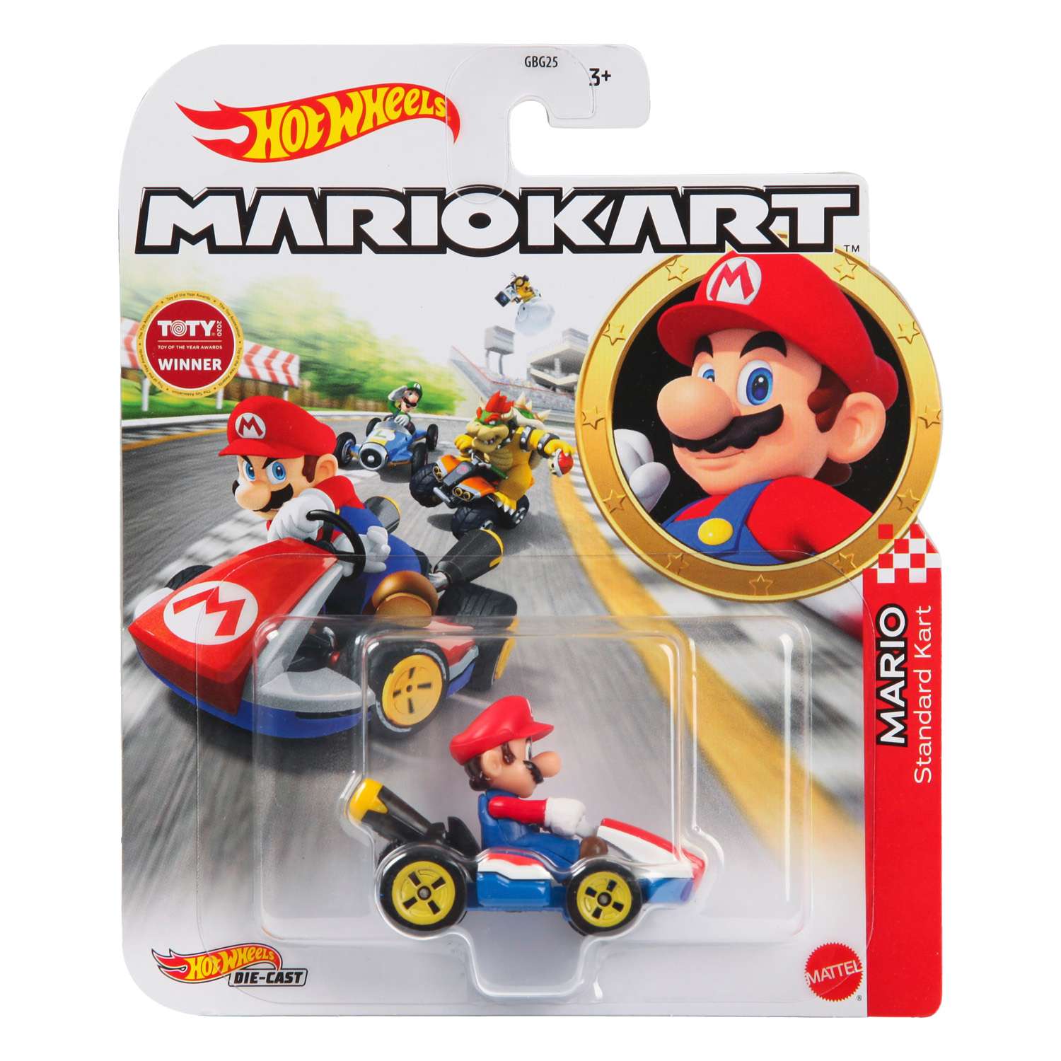Автомобиль Hot Wheels Mario Kart 1:64 GBG25 - фото 7