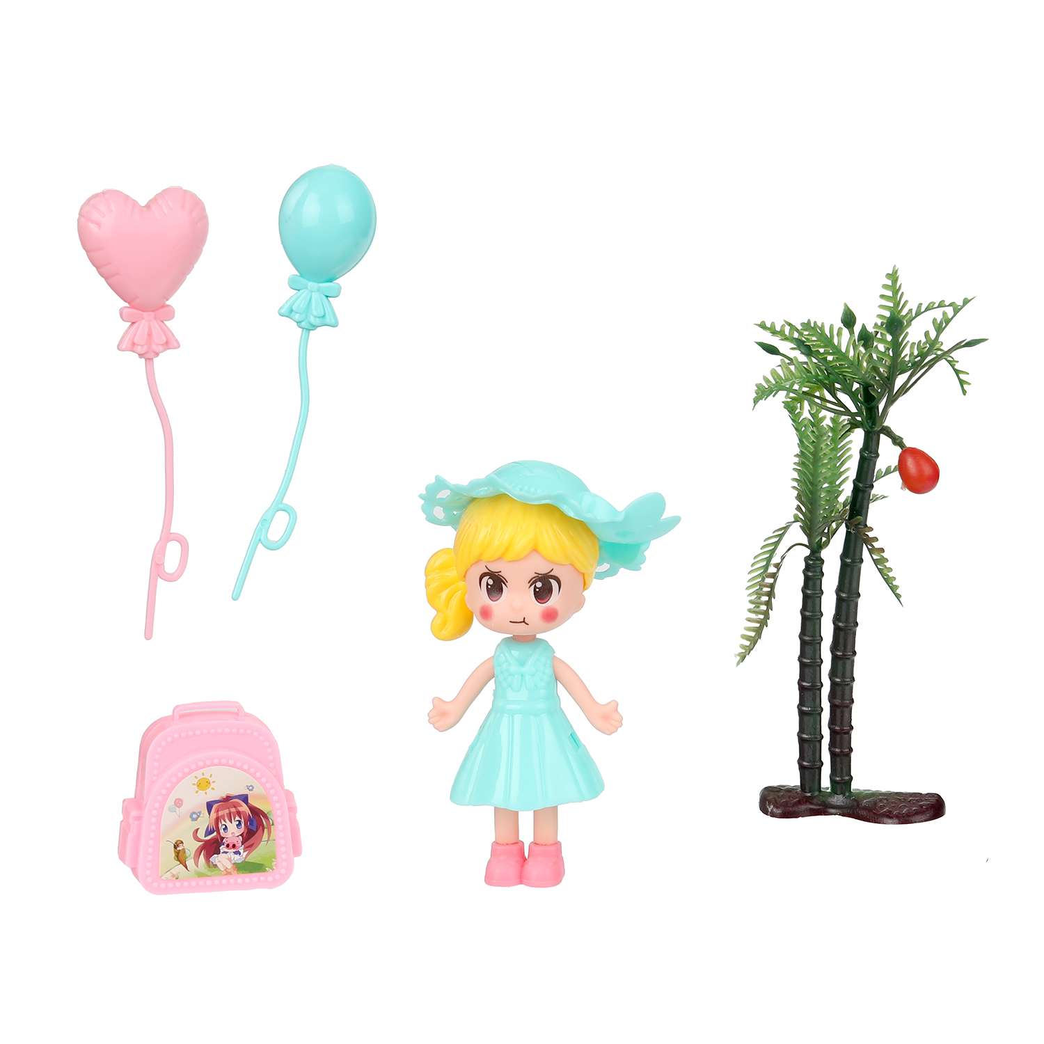 Кукла мини . Тутти высота 9 см - фото 1