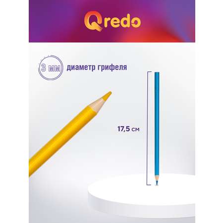 Карандаши цветные Qredo 24 шт.
