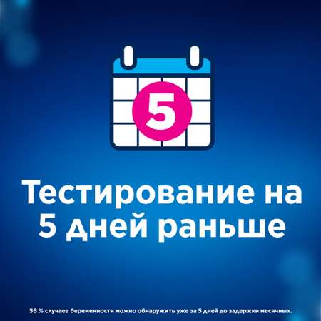 Тест на беременность Clearblue Plus Результат за 5 дней до задержки менструации 81639468