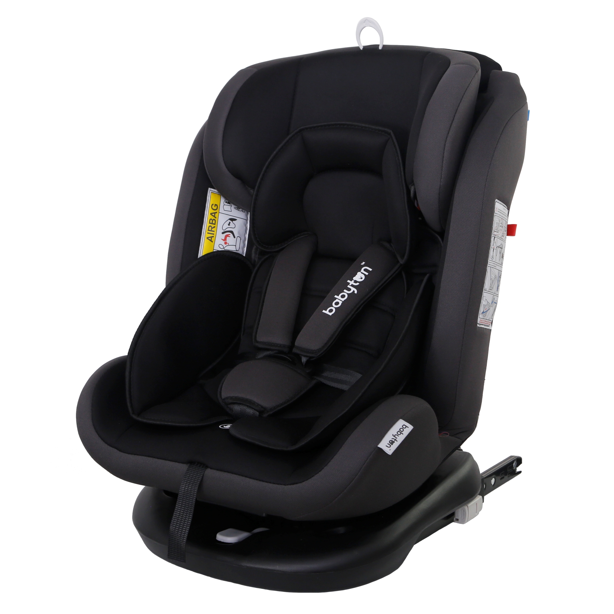 Автокресло Babyton Multi-Stage Black-Grey Isofix 0+/1/2/3 (0-36 кг) - фото 15
