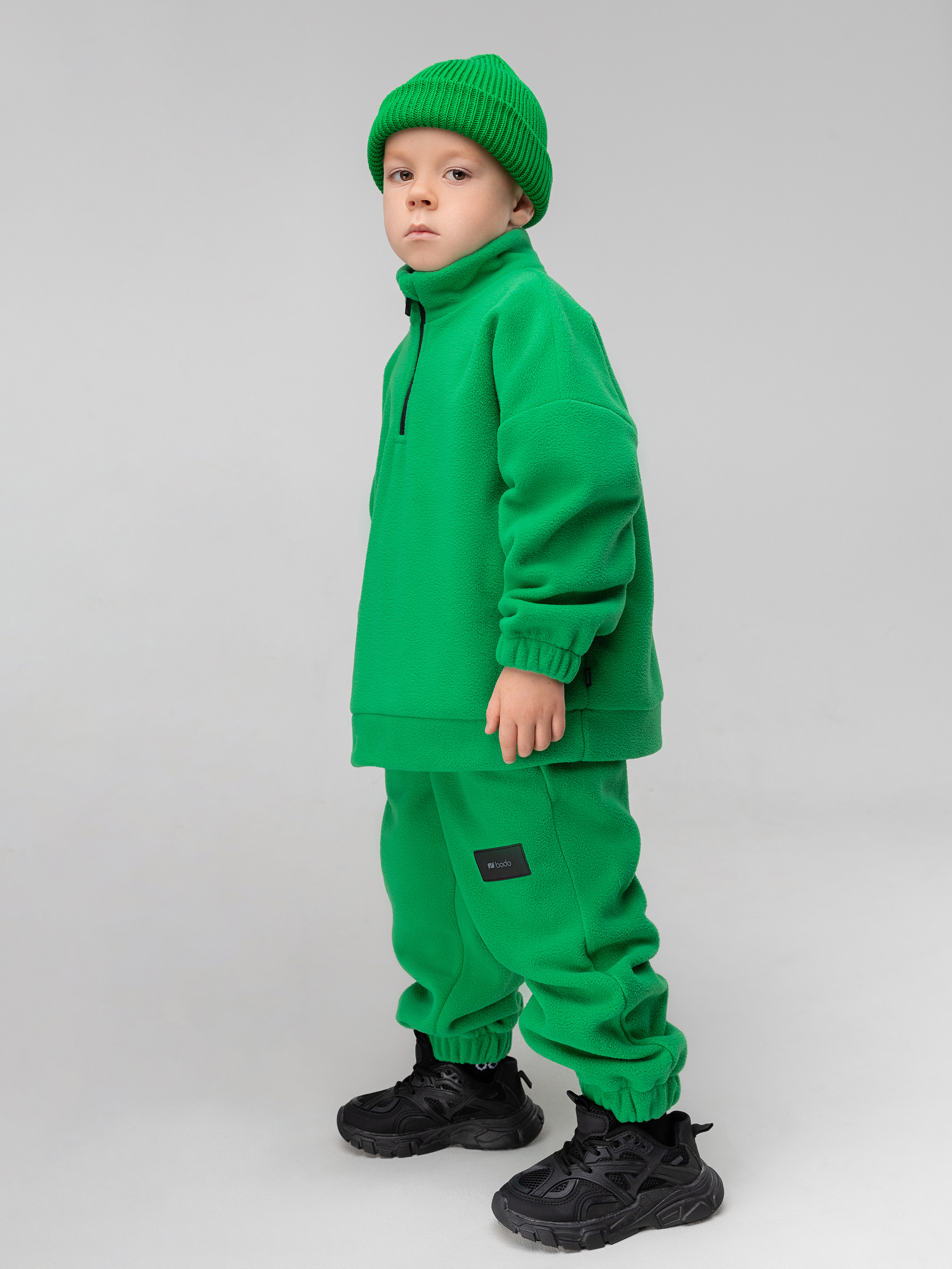 Толстовка и брюки Bodo 11-646MU_зеленый - фото 5